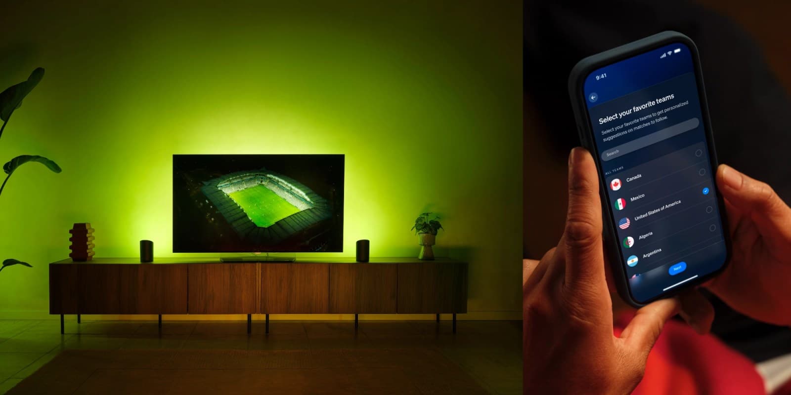 Philips Hue smart lights now react to live sports events in real-time