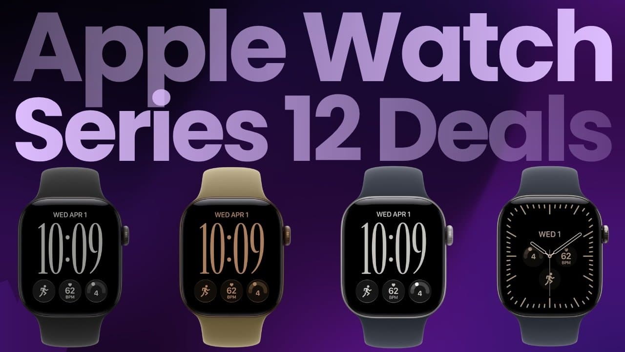 Amazon offers first Apple Watch Series 12 preorder discounts