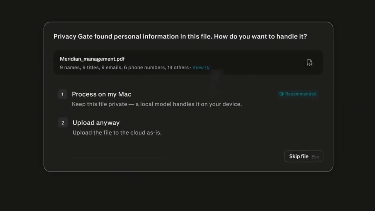 Perplexity claims to protect privacy by splitting AI tasks between local and cloud models.