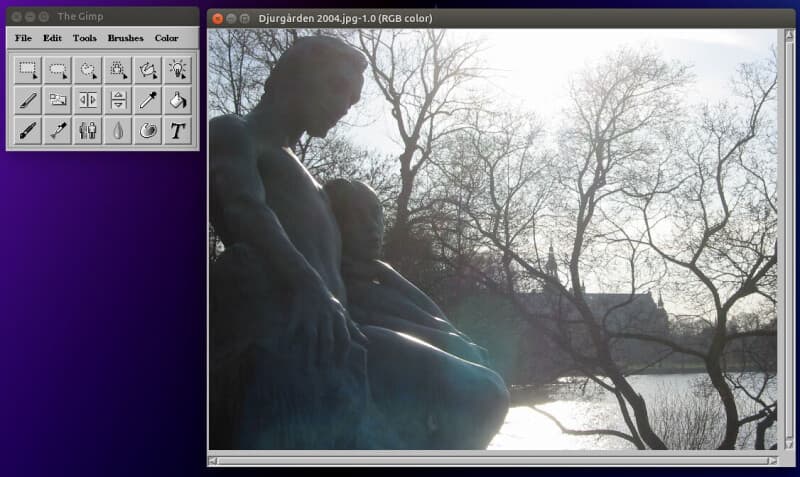 Blast from the past as GIMP 0.54 is revived in Flatpak form