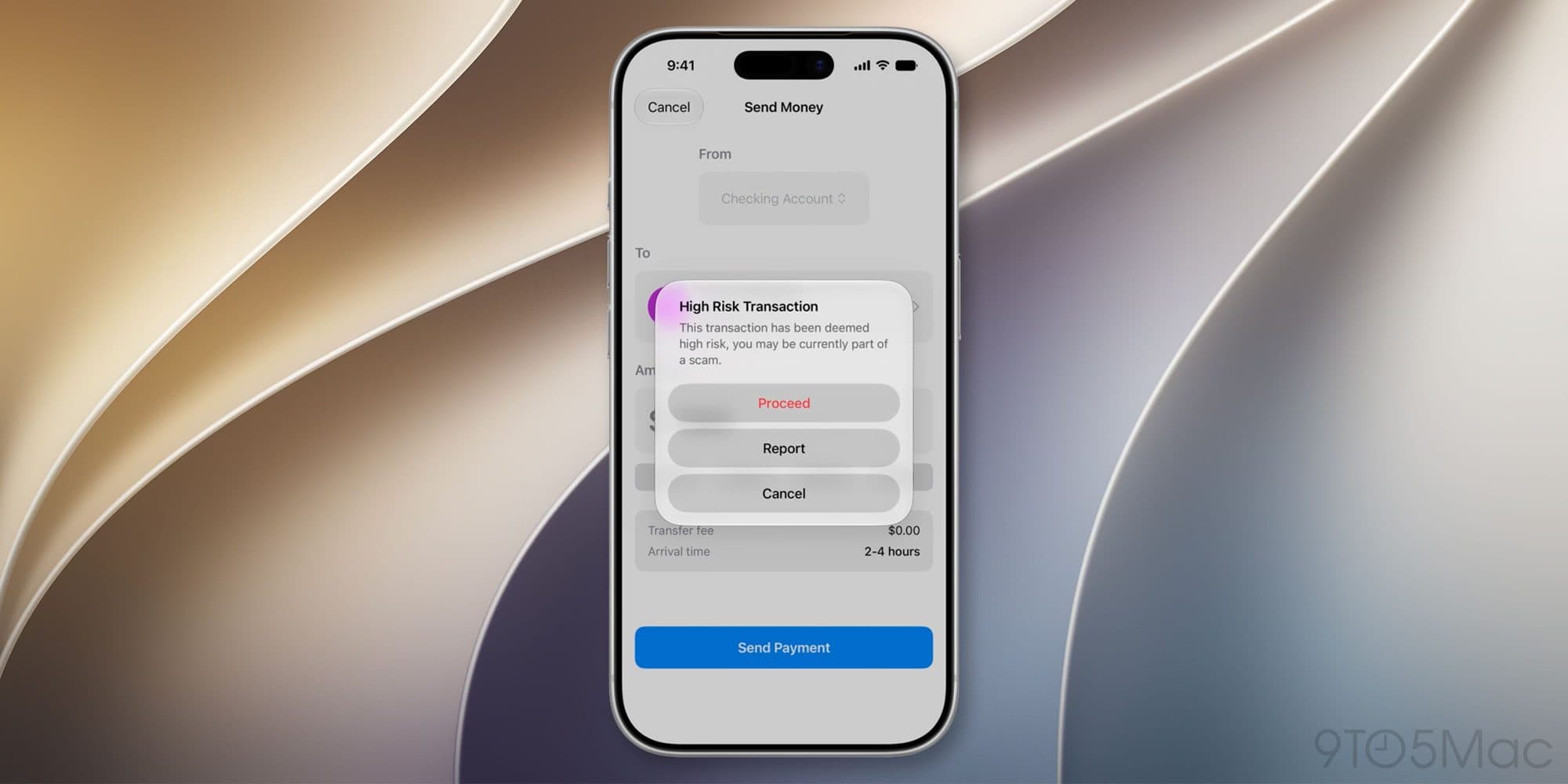 iOS 27 helps apps detect when a user may be getting scammed in real time