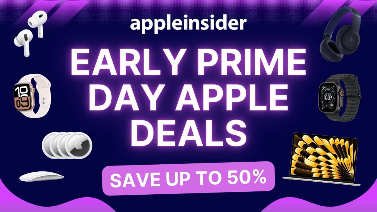 Best early Prime Day deals: $199 Apple Watch, $799 MacBook Air, Beats $89, AirTag 2 sale