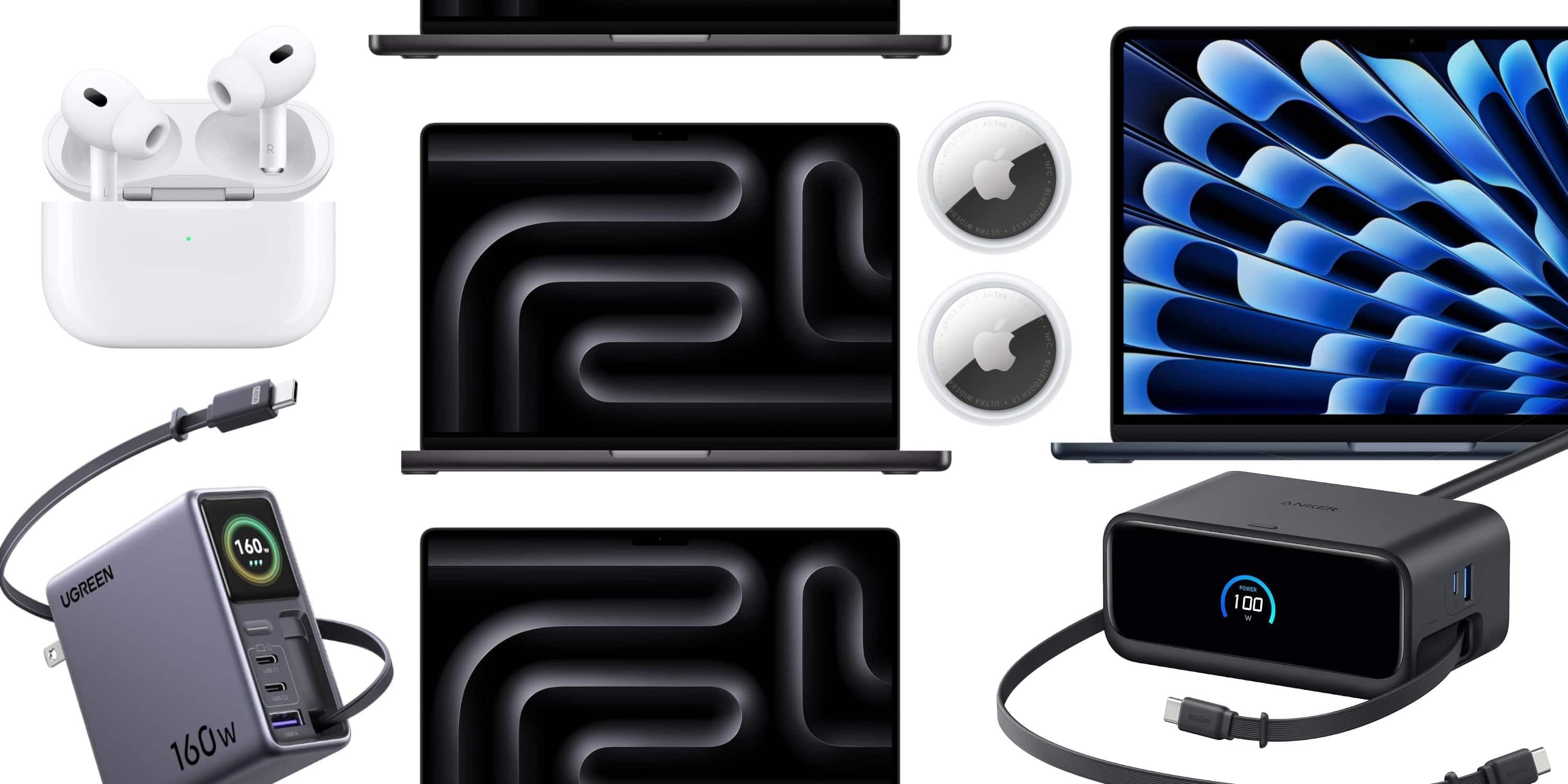Deals: MacBook Pro $500 off, rare MacBook Air discounts, AirTag 2, charging gear, MagSage Battery, more