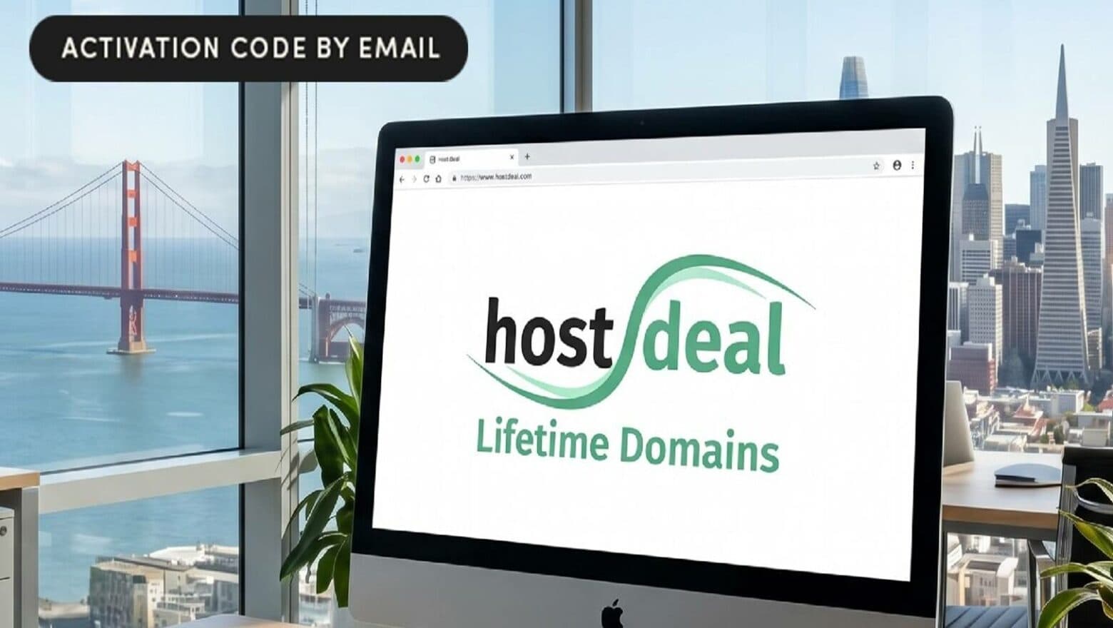 Stop paying monthly for domain names — get 6 that last for life for just $30