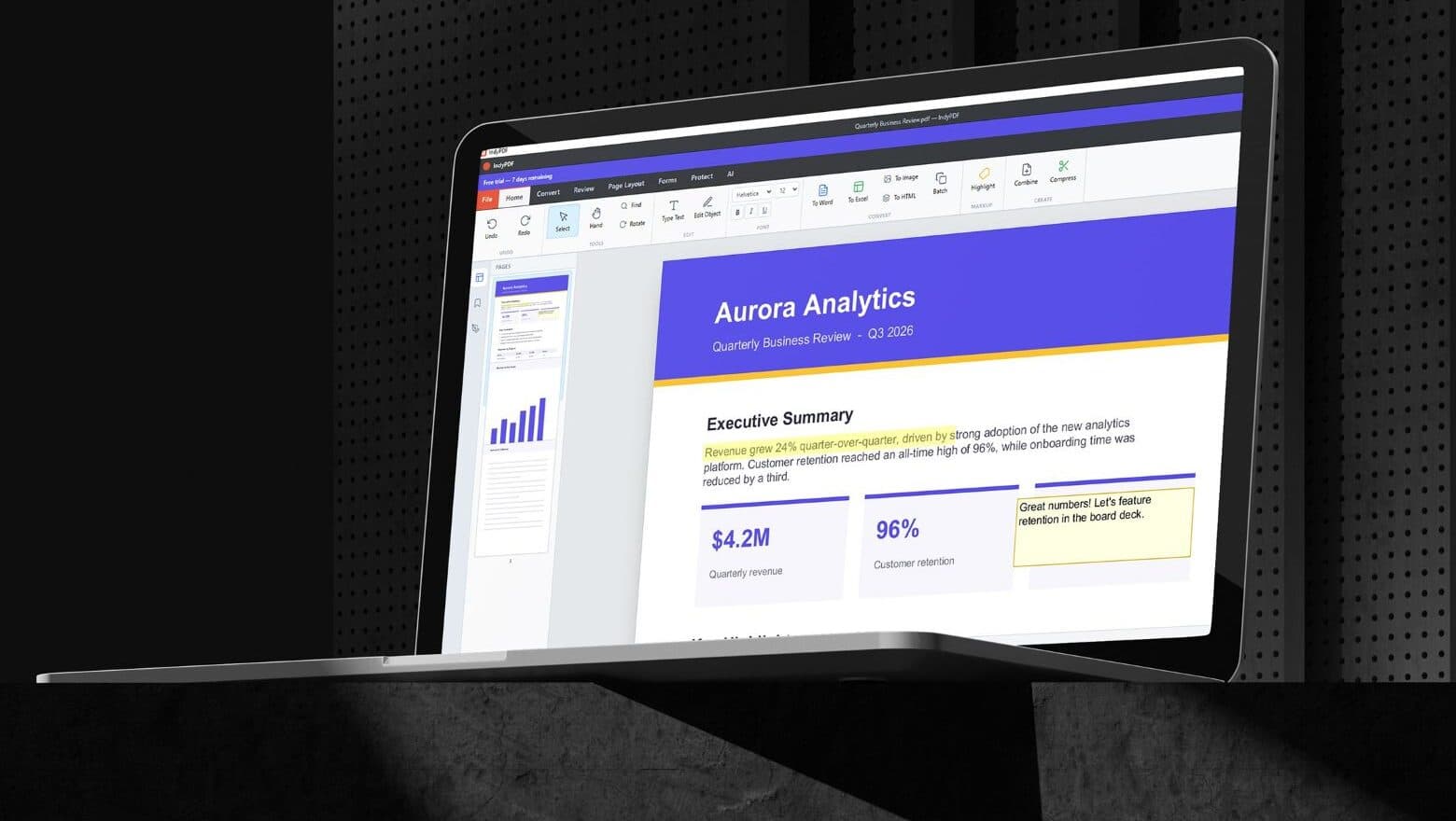 Skip the subscription: Edit, sign and convert PDFs, just $19.99 for life