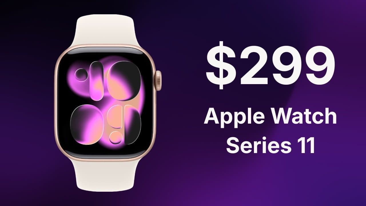 Apple Watch Series 11 drops to $299 with Amazon deal, save $100