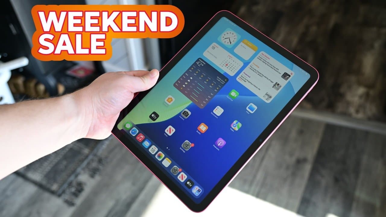 Weekend deals deliver $299 Apple Watch Series 11, $89 AirTag 4-pack, $399 iPad