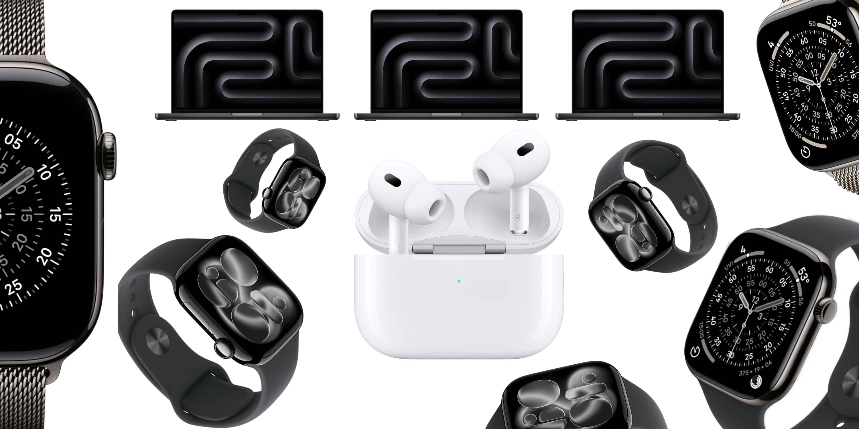Deals: AirPods, Apple Watch Series 11 up to $160 off, SE 3 25% off, M5 Pro MacBook Pro $300 off, more