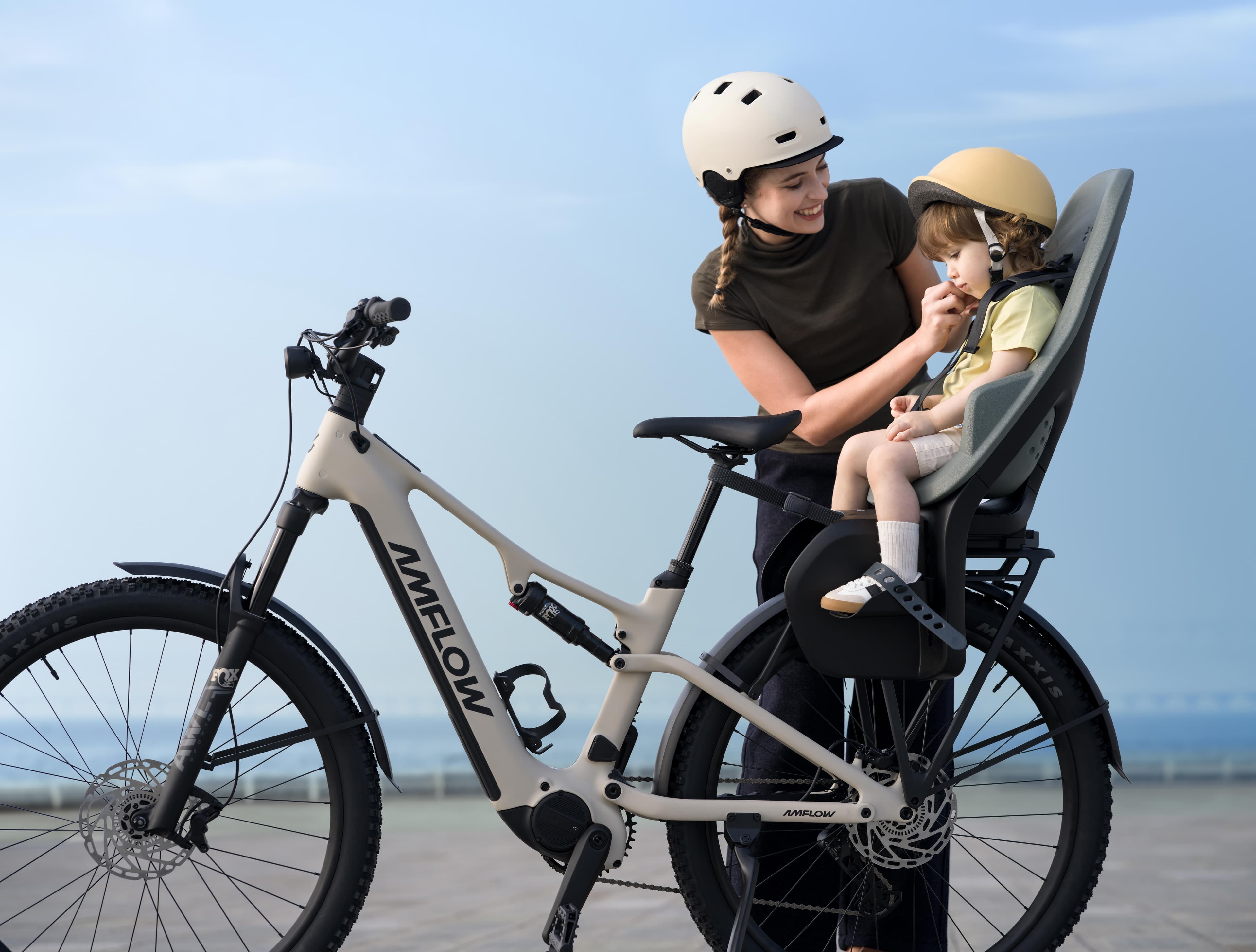 Amflow’s TL e-bike is ready for baby’s first mountain adventure