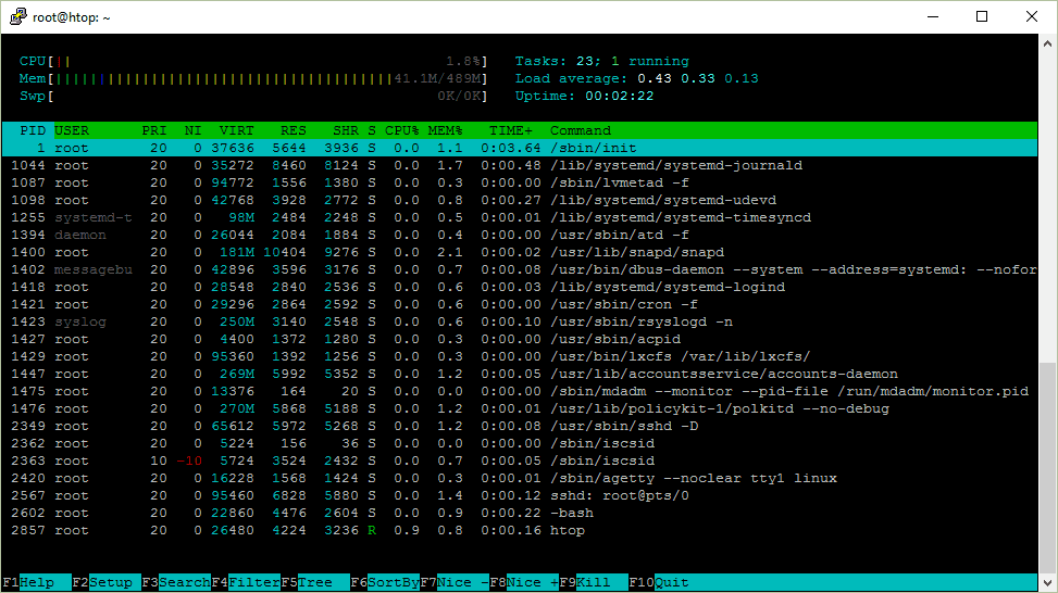 Explanation of everything you can see in htop/top on Linux