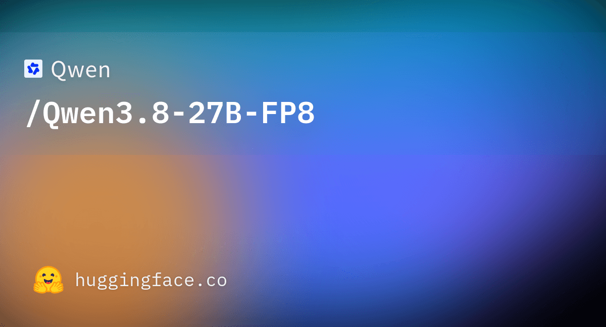 Qwen 3.8 27B