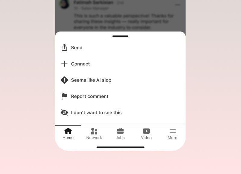 Over one million people have clicked LinkedIn’s AI slop button