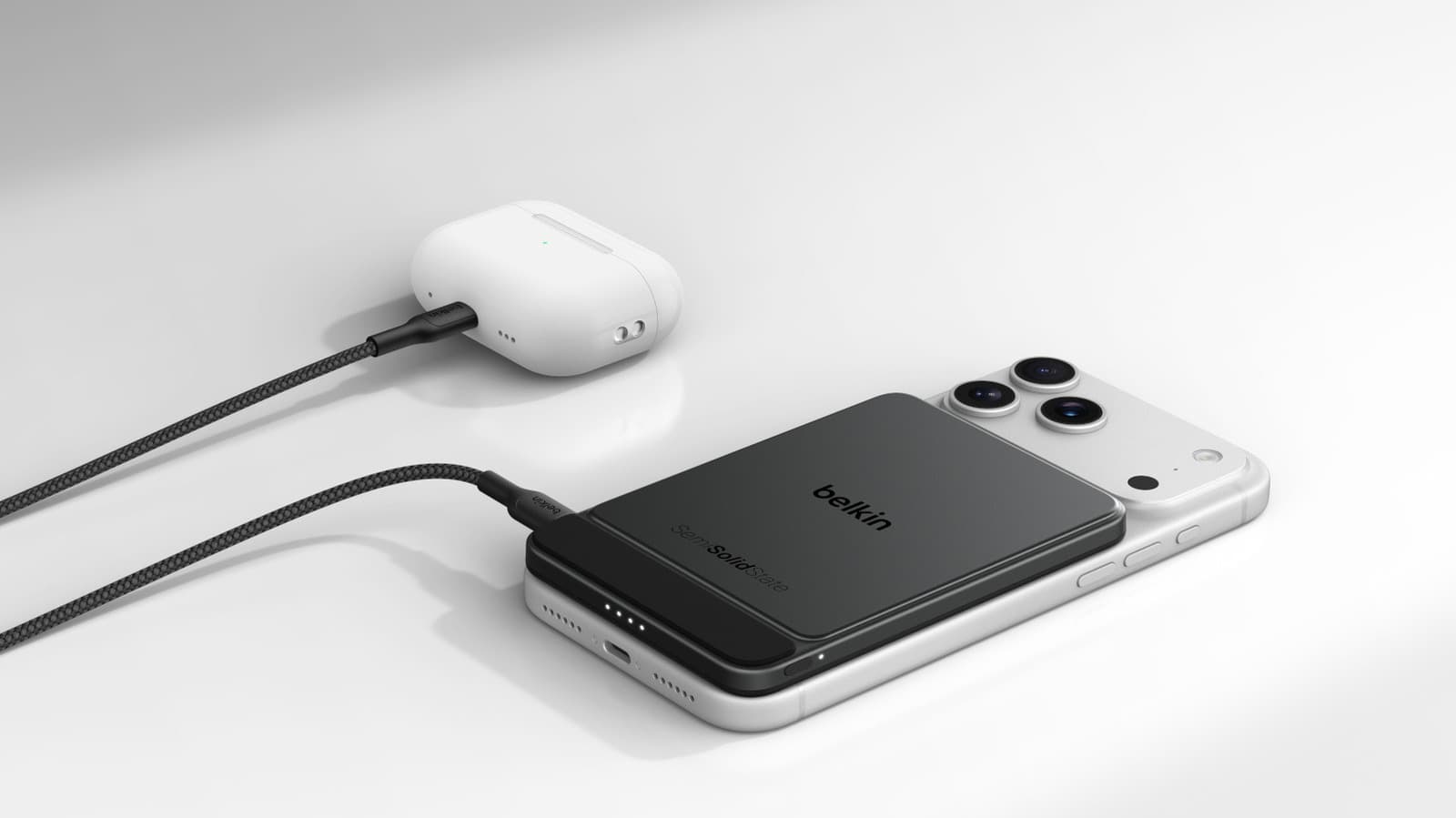 Belkin unveils new large-capacity and solid state power banks