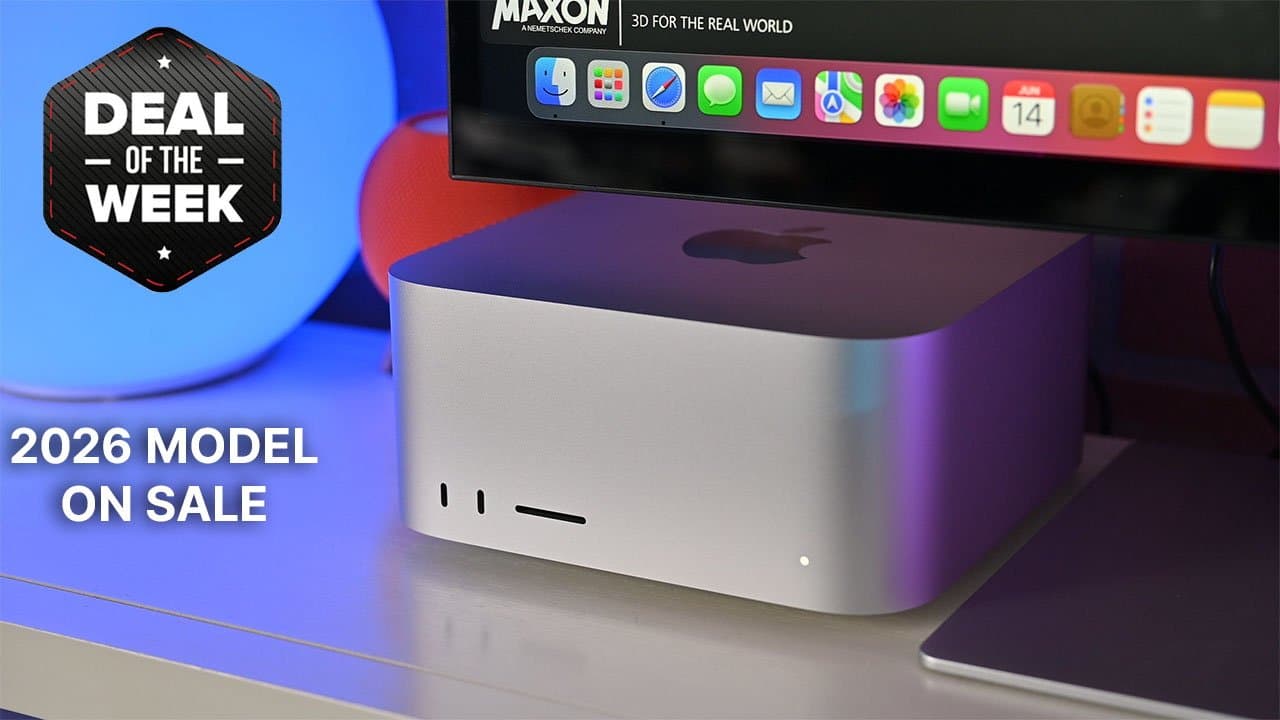 Amazon issues first 2026 Mac Studio price drop with preorder deal